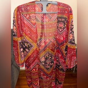 American Eagle Outfitters Patterned Kimono